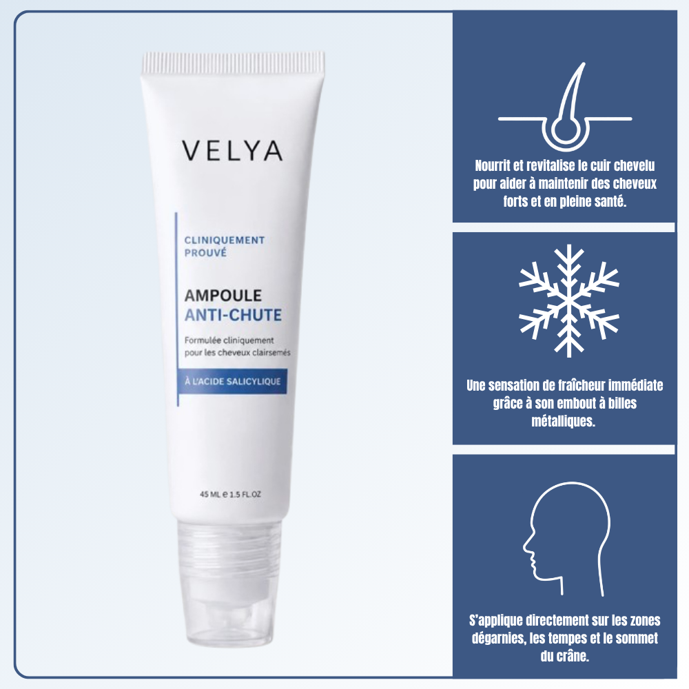 Ampoule revitalisante pour cheveux VELYA