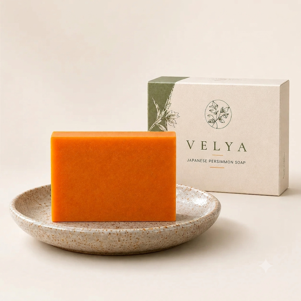SAVON AU KAKI JAPONAIS VELYA